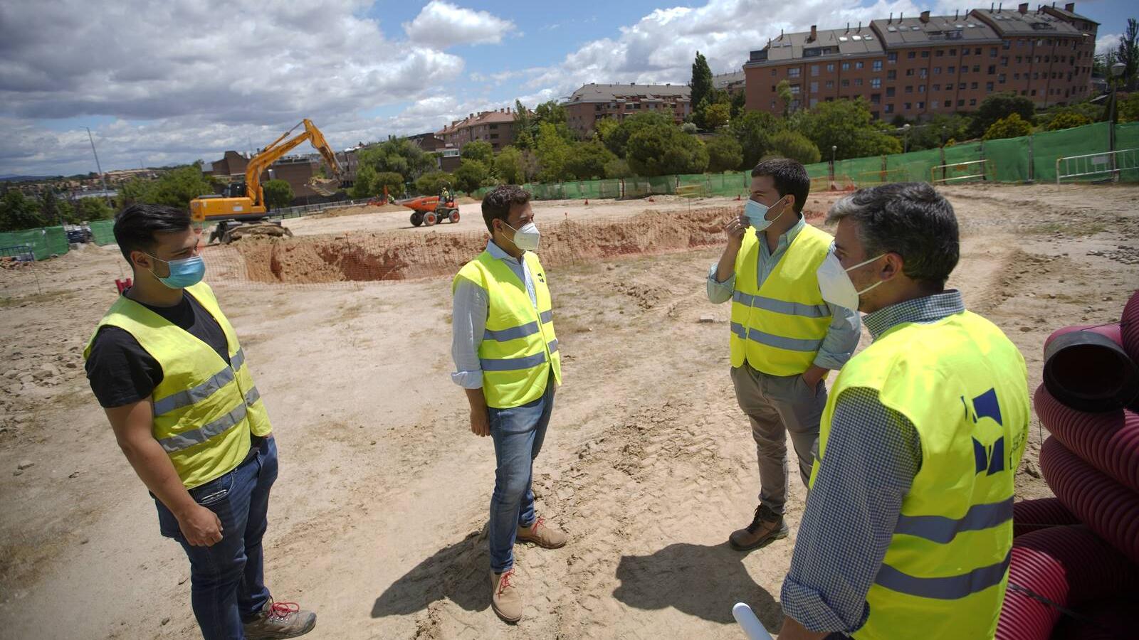 Las Rozas comienza con las obras de la pista deportiva de La Vaguadilla