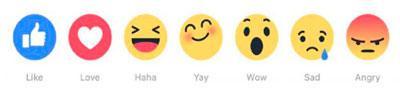 facebook reactions