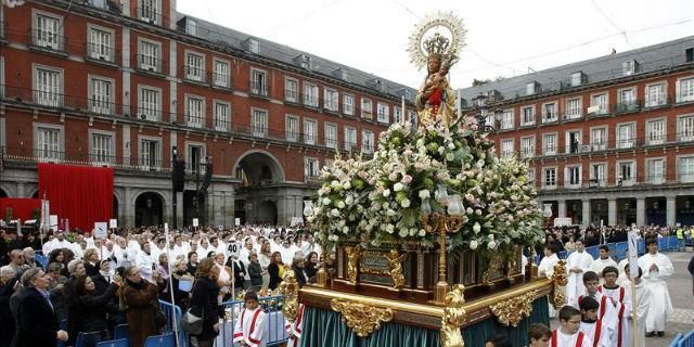 Carlos Osoro preside los actos en honor a la Almudena