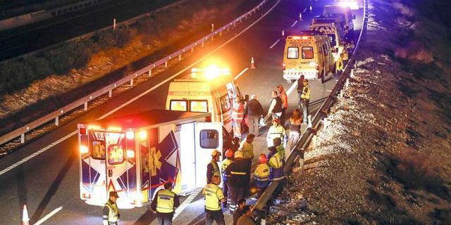 Catorce fallecidos en un accidente de autobús procedente de Madrid