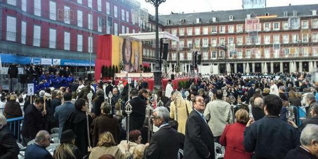 Madrid rinde homenaje a su patrona