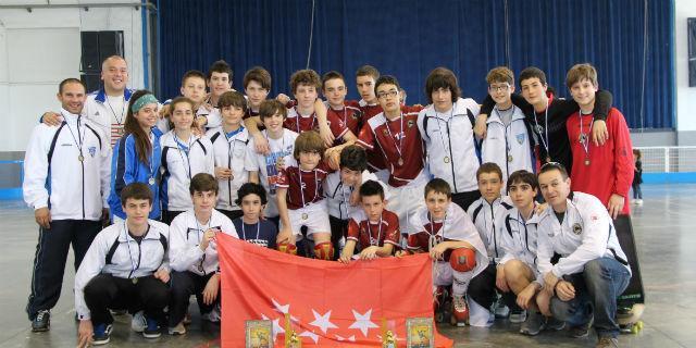 Cinco jugadores de Las Rozas irán a la preselección madrileña infantil de patinaje