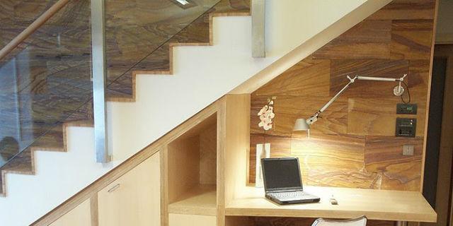 Cómo aprovechar los huecos de las escaleras