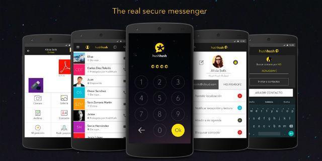Hush Hush, la alternativa española al Whatsapp 