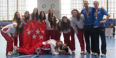Colmenar Viejo celebra el triunfo de Clara Martínez en el subcampeonato de España cadete de Voleibol