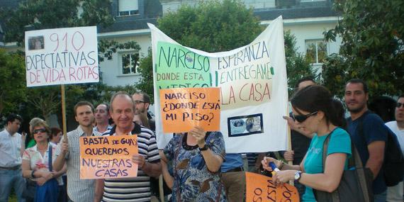 Los jóvenes majariegos se manifiestan: “Narciso, ¿dónde está mi piso?”