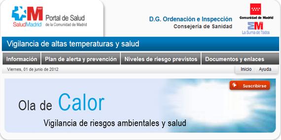 La Comunidad presenta el Plan de Prevención contra la ola de calor