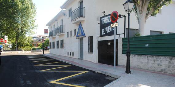 Valdemorillo estrena nueva parada de buses