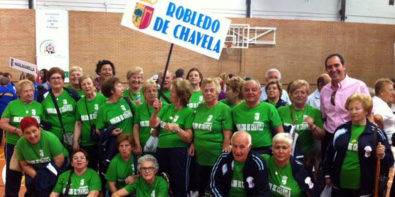 Robledo de Chavela participa en el Encuentro de Gimnasia de Mayores