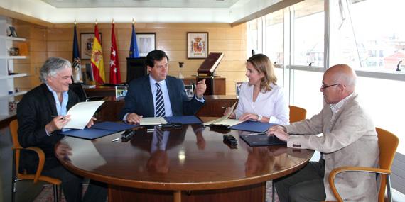 Las Rozas firma un convenio para una nueva sede de la Cámara de Comercio en el municipio