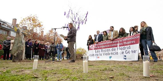 El alcalde de Las Rozas inaugura el Bosque del Respeto