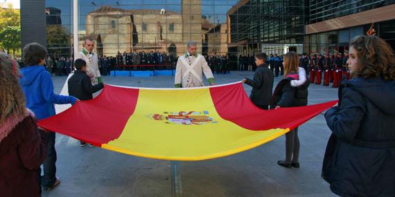 Homenaje a la Bandera en Alcorcón