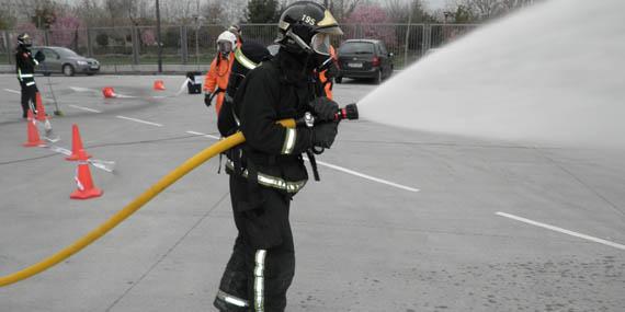Los bomberos de Alcorcón renuevan los equipos de respiración