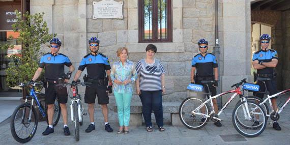 La Policía Local de Guadarrama presenta la nueva Sección Ciclista