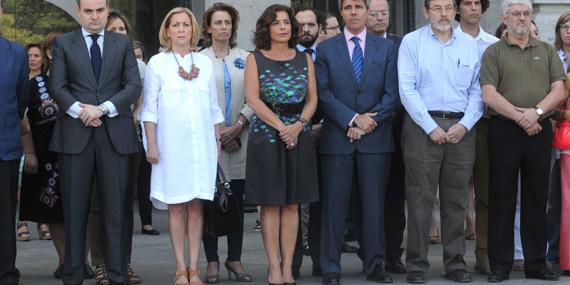 130725 minuto silencio santiago cibeles