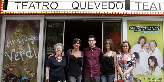 El Teatro Quevedo desafía el IVA cultural y coloca su primera butaca