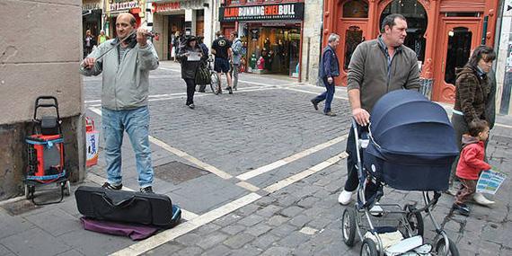 Los músicos callejeros de Centro serán evaluados por un comité de expertos