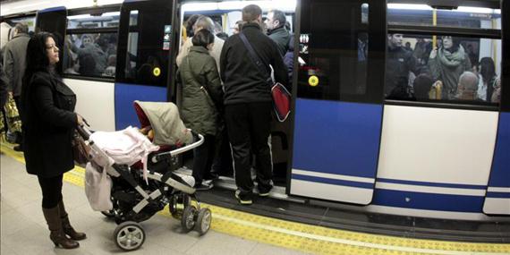 Metro acumula un descenso del 9,2% de usuarios en 2013