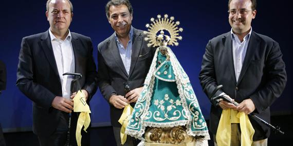 González y Monago inauguran el Camino mostoleño Real de Guadalupe