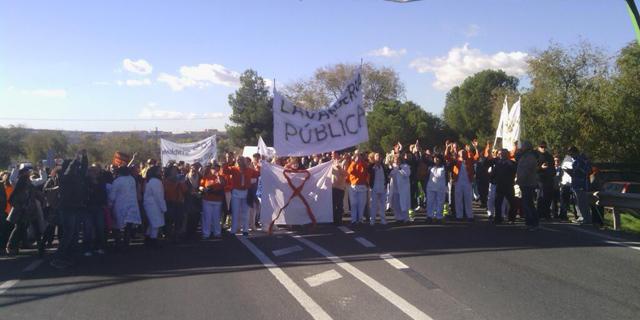 Los sindicatos de la lavandería central de hospitales llegan tarde a la solicitud de huelga