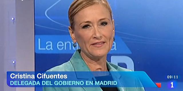 Cristina Cifuentes: "Mi única prioridad es la Delegación del Gobierno"