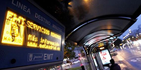 Huelga de autobuses: 70,9% de seguimiento según EMT, 100% para los sindicatos