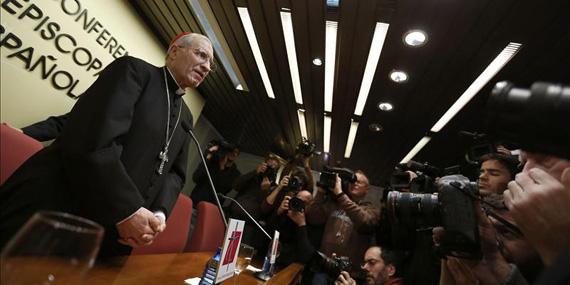 Rouco califica la renuncia de Benedicto XVI de “claro signo de humildad”