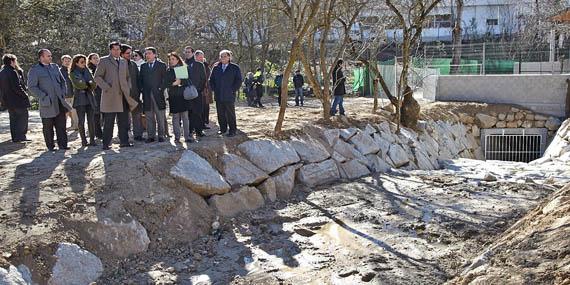 La Comunidad mejora la red de saneamiento del Molino de la Hoz en Las Rozas