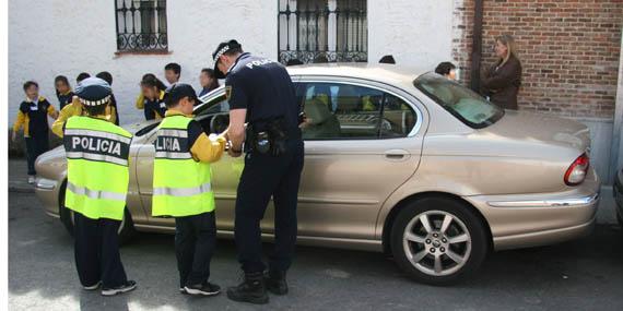 Seguridad vial en los centros educativos de Sevilla la Nueva