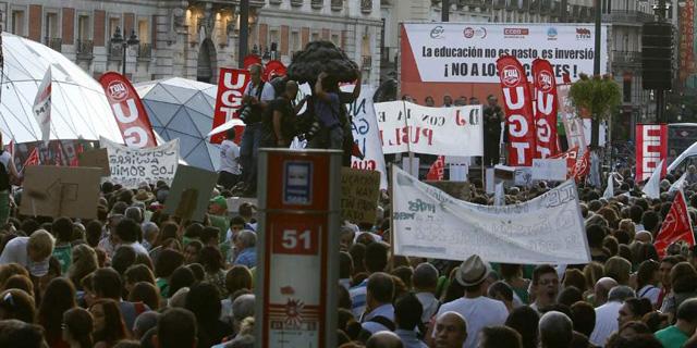 La Comunidad evalúa con los comerciantes de Sol los daños por el cúmulo de protestas