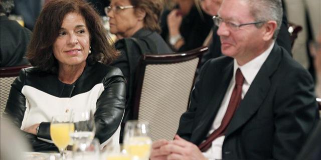 Gallardón: "Sería inexplicable no pensar en Botella para la alcaldía de Madrid"