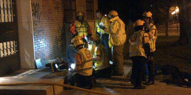 Seis heridos en el incendio de una vivienda en Aluche
