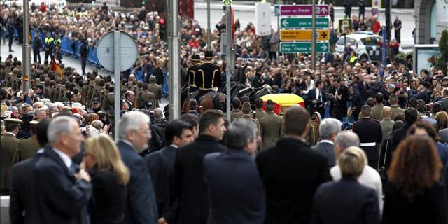 Madrid despide al "Presidente" Adolfo Suárez