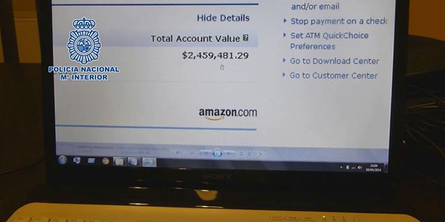 Detenidos los responsables de más de 1.200 estafas a través de Internet