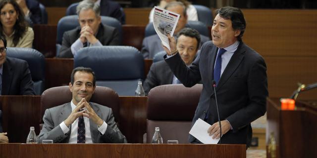 Ignacio González reprocha a UPyD su "incongruencia" sobre el sistema de financiación