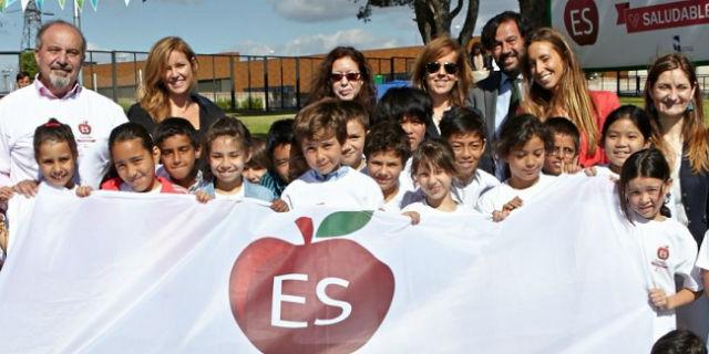 Los centros Vicente Aleixandre y Aserrín Aserrán son premiados con las Banderas a las Escuelas Saludables