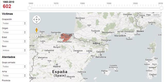 El 'Mapa del Terror' de Madrid