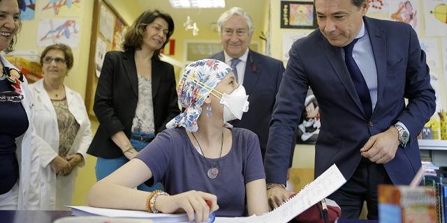 El Hospital Príncipe de Asturias se suma a los 11 centros que cuentan con aulas hospitalarias