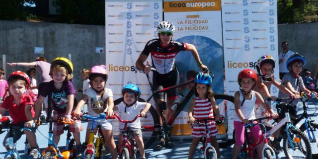 El Liceo Europeo de Alcobendas recrea un circuito del Tour de Francia