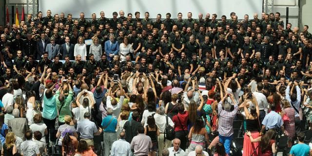 Madrid incorpora a 214 nuevos bomberos "sobresalientes"
