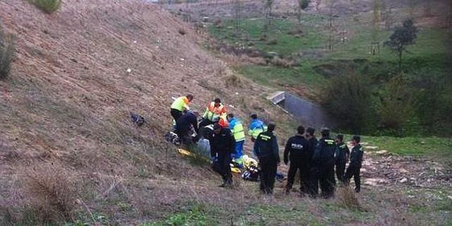 Un obrero muerto y otro herido grave en las obras de la M-513 a la altura de Boadilla del Monte
