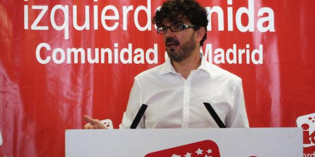 Eddy Sánchez abandona la coordinación de IU en Madrid