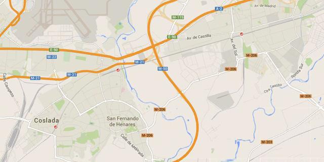 Un hombre de unos 30 años muere tras ser arrollado por dos coches y un camión en Coslada