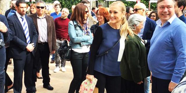 Los comerciantes y autónomos, prioritarios para Cifuentes