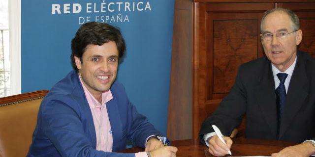 Galapagar firma un convenio con Red Eléctrica de España para promocionar el deporte