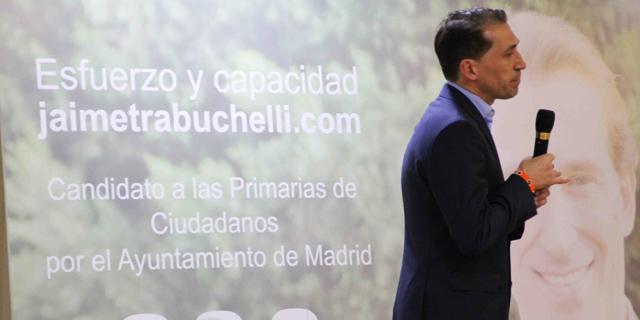 Jaime Trabuchelli: "El programa de Ciudadanos será clave en la transformación de Madrid"