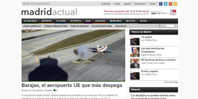 Madrid Actual, víctima de ataques informáticos