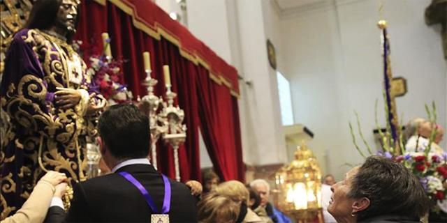 Todo para poder besar los pies de Jesús de Medinaceli