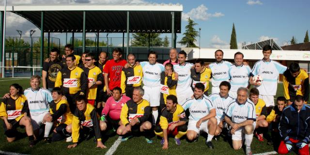 Un partido solidario en Galapagar recauda 4.200 euros para la Fundación Apascovi 