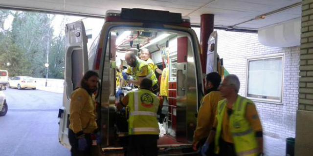 Herido muy grave un ciclista en la carretera de Valdemingómez al ser arrollado por un turismo 